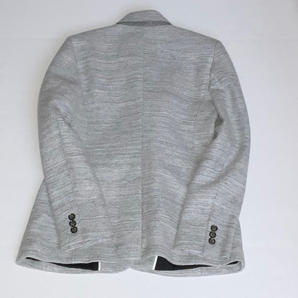 NWOT Banana Republic Blazer Gray - Size 4 - Picture 6 of 6